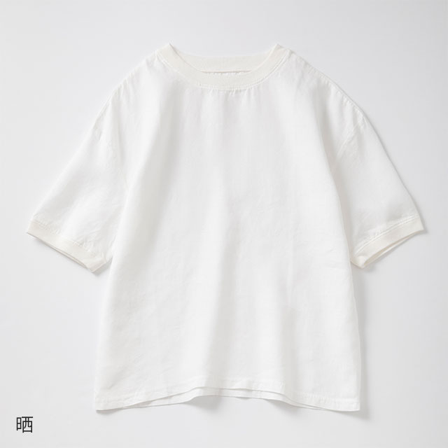 麻布Tシャツ