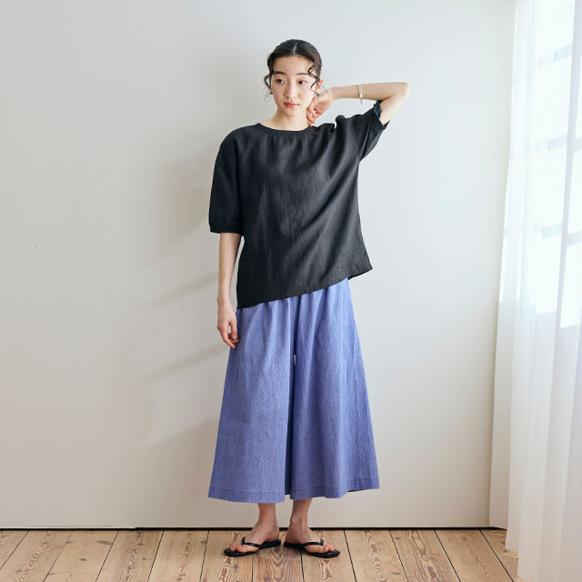 麻布Tシャツ