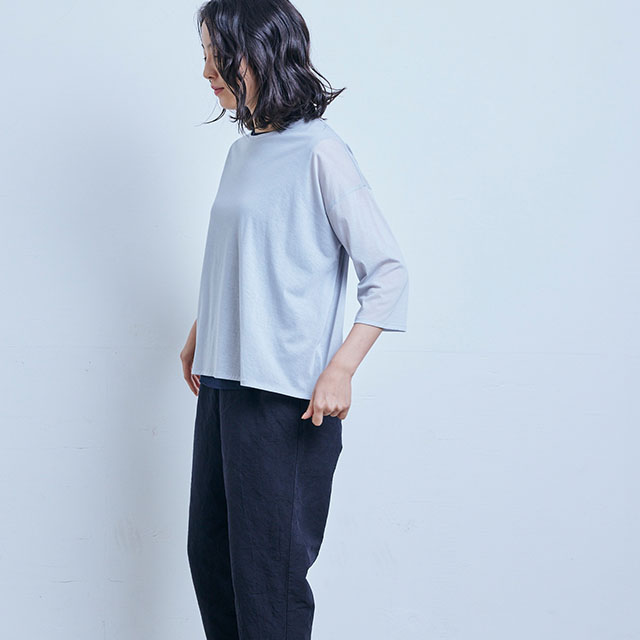 【WEB限定】極薄綿のプルオーバー
