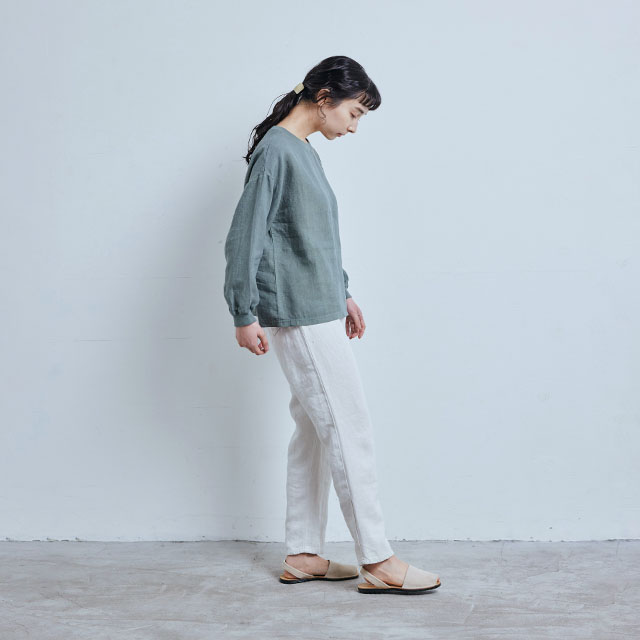 【WEB限定】麻デニムパンツ