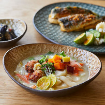 【WEB限定】明山窯　日と月　深皿 　小