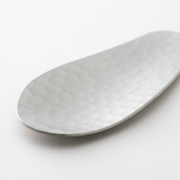 【WEB限定】アイザワ　茶さじ　鎚目