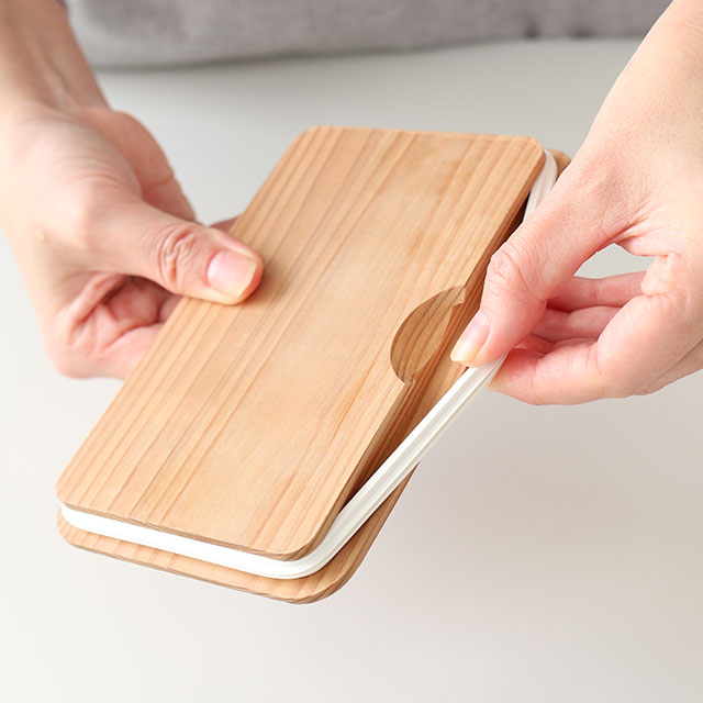 ごはん粒のつきにくい弁当箱　木蓋　交換用木蓋　別売り