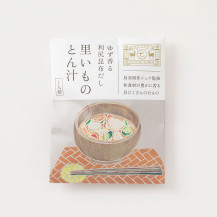 汁物　ゆず香る利尻昆布だし　里いものとん汁　一人前
