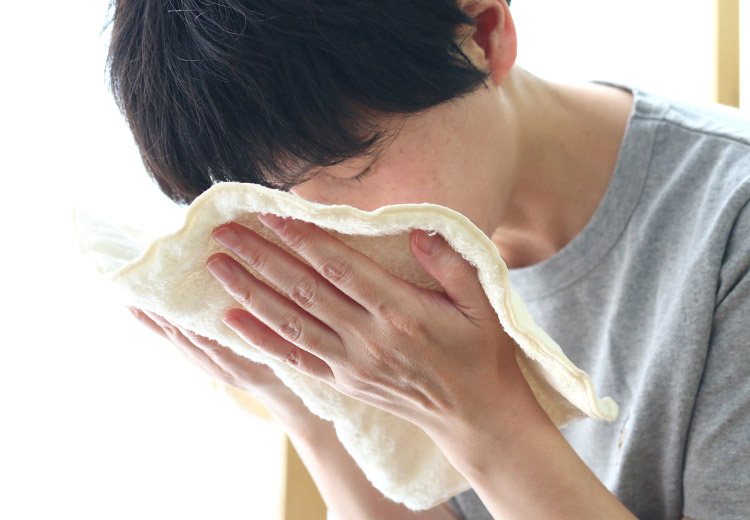 じっくりお肌のお手入れ
