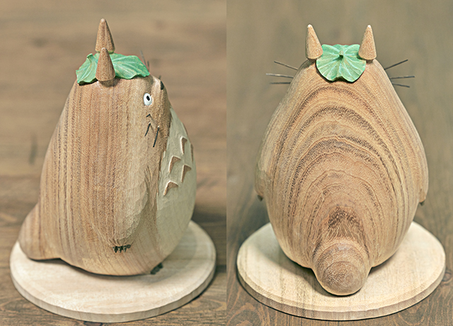 【WEB限定】井波彫刻 くすの木のトトロ