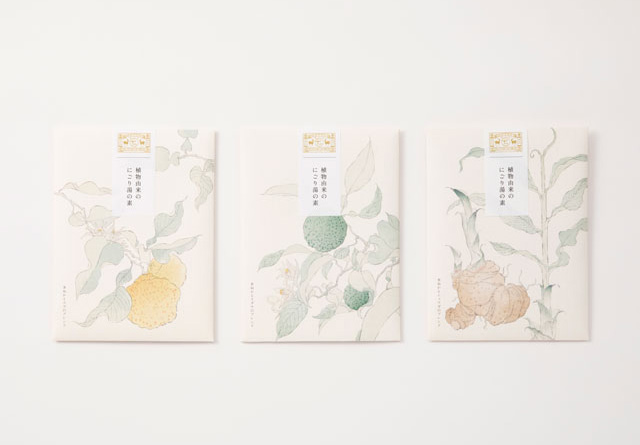 米ぬかと植物由来の原料だけ